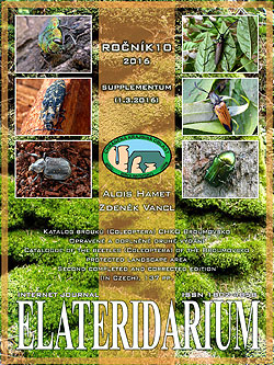 Elateridarium 2016 Supplementum