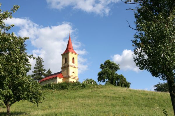 Byšičky, 26.7.2009
Step pod kostelem sv. Petra a Pavla.
Schlüsselwörter: Lázně Bělohrad Byšičky Anthaxia candens