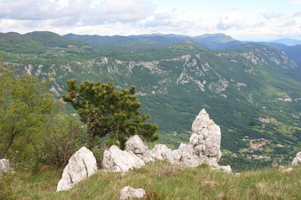 Ajdovščina, Stomaž, 15.5.2017
Skály na jihovýchodním okraji planiny Čaven. 
Mots-clés: Ajdovščina Stomaž Trnovski gozd Trnovo Forest Plateau Čaven planina plateau Mali Modrasovec Mt.