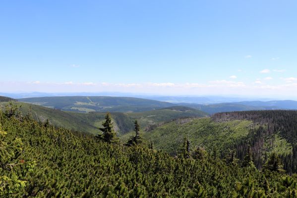 Malá Úpa, 4.7.2020
Krkonoše. Pohled od Sněžky na Důl pod Koulí, Jelení horu a Malou Úpu.
Klíčová slova: Malá Úpa Krkonoše Sněžka Důl pod Koulí Jelení hora