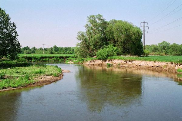 Háj ve Slezsku, Opava, 25.5.2005
Hlinitý náplav v meandru řeky Opavy. 
Mots-clés: Háj ve Slezsku Opava