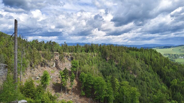 Teplice nad Metují, 17.5.2025
Jiráskovy skály - Růžek.
Klíčová slova: Teplice nad Metují Jiráskovy skály