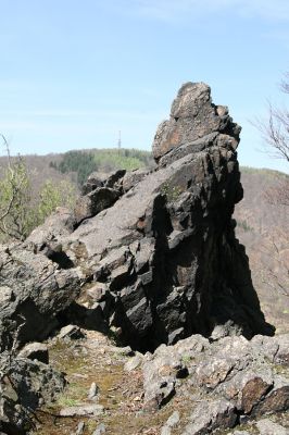 Jezeří, Jezerka, 28.4.2012
Skalnatý hřbet v suťovém lese na západním svahu Jezerky.
Keywords: Krušné hory Jezeří Jezerka Jedlová