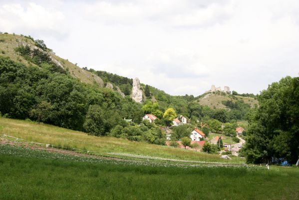 Klentnice, 10.6.2011 
Pohled od obce na Klentnickou skálu.
Schlüsselwörter: Klentnice Stolová hora Tabulová hora