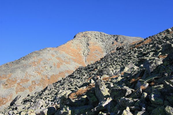 Vysoké Tatry, Kriváň, 22.10.2012
Kriváň ze svahů Malého Kriváně. 
Klíčová slova: Vysoké Tatry Malý Kriváň