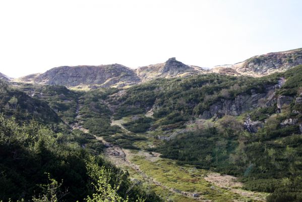 Krkonoše, Obří důl, 21.5.2014
Sněžná strouha. Pohled z Úpské jámy na Krakonošovu zahrádku.
Schlüsselwörter: Krkonoše Obří důl Úpská jáma Sněžná strouha Krakonošova zahrádka