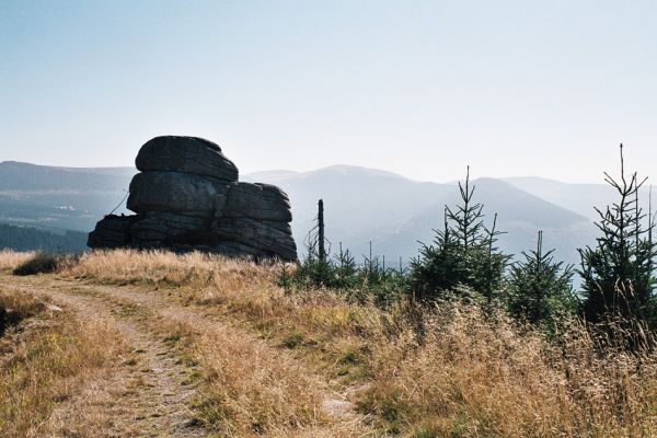 Krkonoše, Sedmidolí, 23.9.2006
Těžařská cesta na svazích Vysokého Kola.
Mots-clés: Krkonoše Labský důl lesnické války