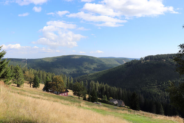 Malá Úpa, 29.8.2022
Šimkovy chalupy.
Klíčová slova: Krkonoše Malá Úpa Šimkovy chalupy