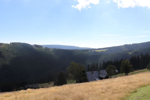 Malá Úpa, 29.8.2022
Šimkovy chalupy a Černá hora.
Schlüsselwörter: Krkonoše Malá Úpa Šimkovy chalupy Černá hora