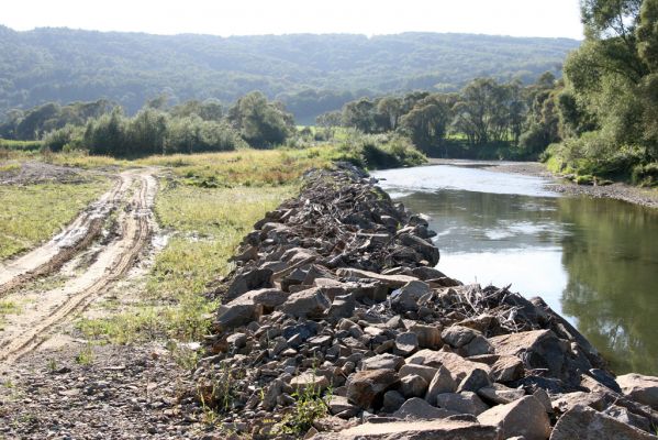 Kurima, 17.9.2014
Meandry Topľy. Hráz zabraňující opětovnému zaplavení štěrkovny.



Schlüsselwörter: Kurima řeka Topľa