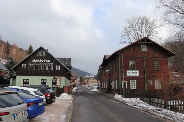 Horní Maršov, 27.2.2022
Horní Maršov.
Mots-clés: Horní Maršov Krkonoše