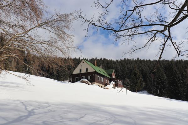 Horní Maršov, 27.2.2022
Chata Lysečiny.
Klíčová slova: Horní Maršov Horní Lysečiny Krkonoše chata Lysečiny