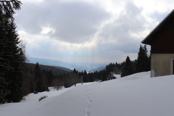 Horní Maršov, 27.2.2022
Lysečinské Boudy.
Klíčová slova: Horní Maršov Horní Lysečiny Krkonoše Lysečinské boudy