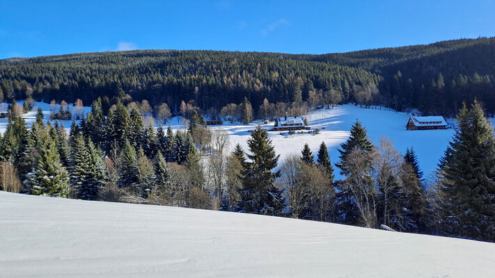 Malá Úpa, 19.1.2024
Krakonošovo údolí.
Keywords: Krkonoše Malá Úpa Krakonošovo údolí