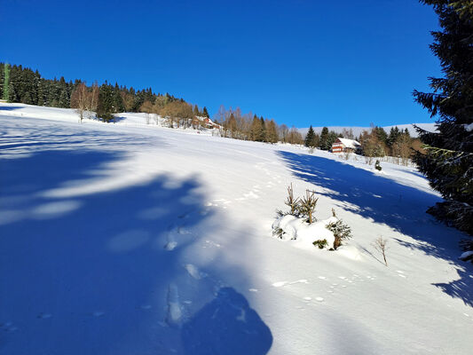 Malá Úpa, 19.1.2024
Krakonošovo údolí.
Klíčová slova: Krkonoše Malá Úpa Krakonošovo údolí