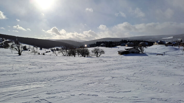 Malá Úpa, 19.1.2024
Pomezní Boudy.
Keywords: Krkonoše Malá Úpa Pomezní Boudy