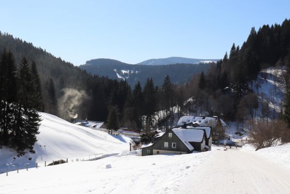 Malá Úpa, 1.3.2022
Dolní Malá Úpa, Krakonošovo údolí - Spálený Mlýn.
Klíčová slova: Krkonoše Dolní Malá Úpa Krakonošovo údolí