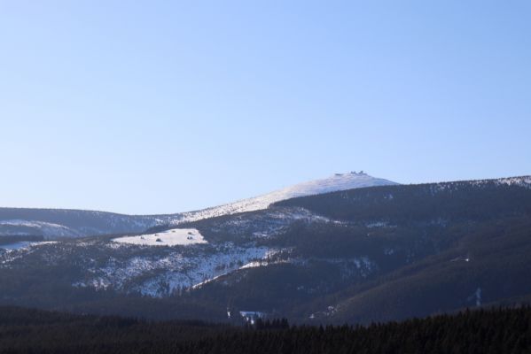 Malá Úpa, 1.3.2022
Horní Malá Úpa - pohled na Sněžku.
Mots-clés: Krkonoše Horní Malá Úpa Sněžka