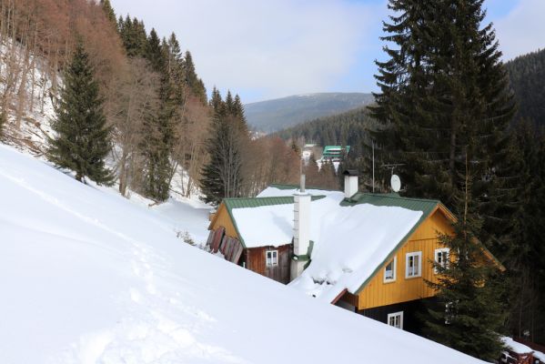 Malá Úpa, 24.3.2021
Dolní Malá Úpa - Krakonošovo údolí.
Klíčová slova: Krkonoše Dolní Malá Úpa Krakonošovo údolí