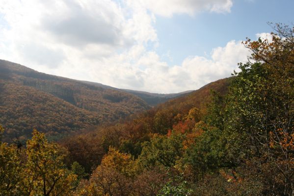 Obyce, 13.10.2013
Pohronský Inovec, Záhradská dolina z vrchu Dúbrava. 
Schlüsselwörter: Pohronský Inovec Obyce Záhradská dolina vrch Dúbrava