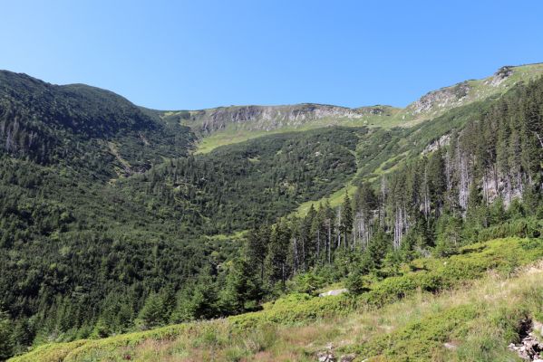 Pec pod Sněžkou, 21.8.2020
Krkonoše, Obří důl, Úpská jáma. Pohled na Krakonošovu zahrádku.
Klíčová slova: Pec pod Sněžkou Krkonoše Obří důl Úpská jáma Krakonošova zahrádka