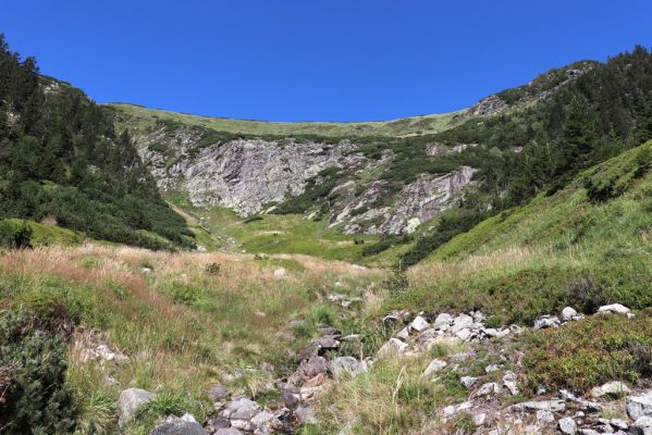 Pec pod Sněžkou, 21.8.2020
Krkonoše, Obří důl, Úpská jáma. Pohled na Úpskou rokli.
Klíčová slova: Pec pod Sněžkou Krkonoše Obří důl Úpská jáma Úpská rokle