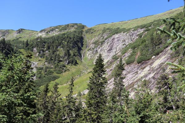 Pec pod Sněžkou, 21.8.2020
Krkonoše, Obří důl, Úpská jáma.  Pohled na Úpskou rokli.
Klíčová slova: Pec pod Sněžkou Krkonoše Obří důl Úpská jáma Úpská rokle