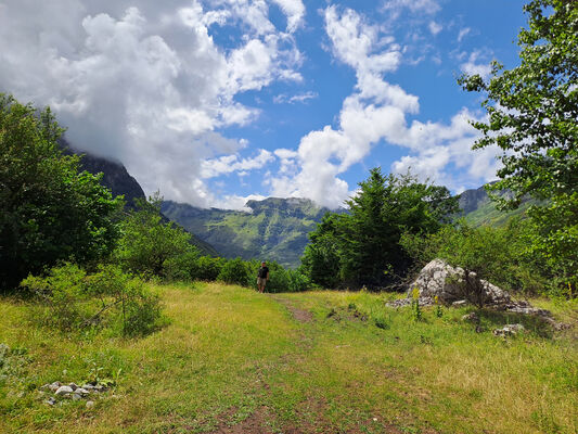 Bogë, 27.6.2024
Údolí nad Bogë.
Keywords: Skadar Prokletije Bogë