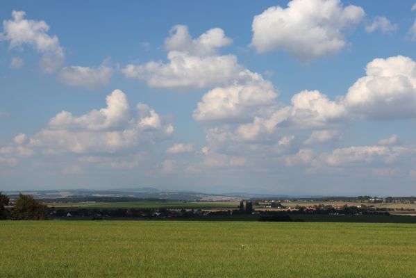 Všestary, 14.9.2021
Rosnice - pohled na Zvičinu a Krkonoše. 
Klíčová slova: Všestary Rosnice Zvičina Krkonoše