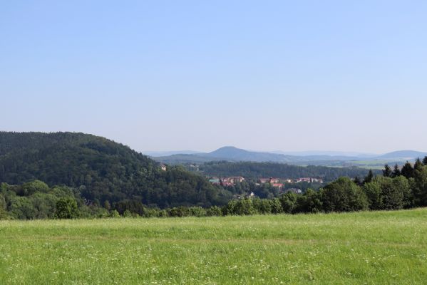 Trutnov, 18.8.2020
Babí, Vernířovická cesta, sedlo pod Vrchy. Pohled na Žacléř.
Klíčová slova: Trutnov Babí Rýchory Vrchy Žacléř