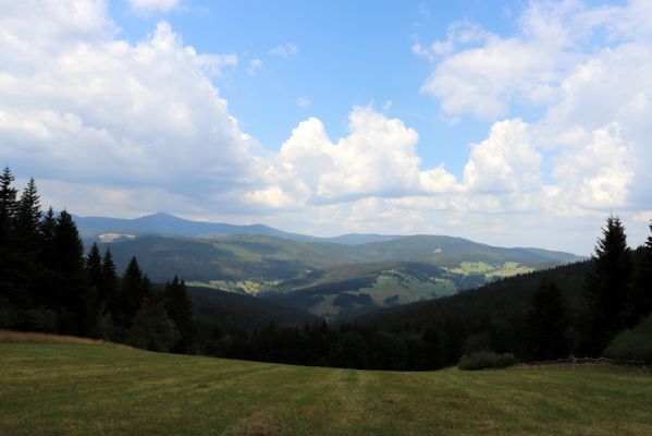 Žacléř, 13.8.2020
Rýchory, sedlo Rýchorský kříž. Pohled na Krkonoše.
Klíčová slova: Žacléř Rýchory Rýchorský kříž Krkonoše