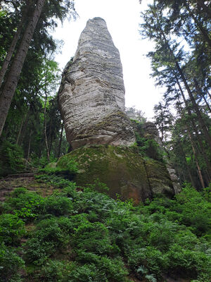 Sedmihorky, 3.6.2024
Skalní věž Podmokelská.
Klíčová slova: Karlovice Sedmihorky Český ráj skalní věž Podmokelská Sericus subaeneus