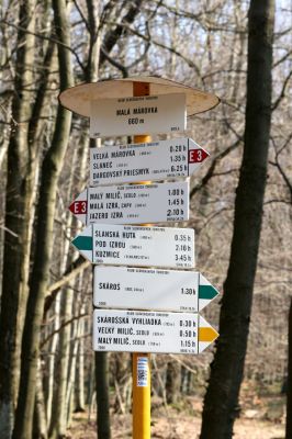 Slanské vrchy, Milíč, 28.3.2014
Marocká hoľa. Turistický rozcestník Malá Márovka.



Klíčová slova: Slanské vrchy Milíč Marocká hoľa Malá Márovka