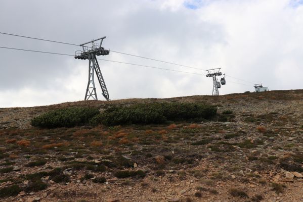 Pec pod Sněžkou, 16.9.2020
Krkonoše, jižní hřbet Sněžky s lanovkou.
Klíčová slova: Pec pod Sněžkou Krkonoše Sněžka