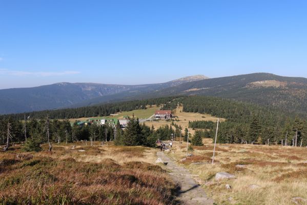 Podgórzyn, 16.9.2020
Krkonoše, Slezské sedlo, cesta česko-polského přátelství. Pohled na Vysoké kolo.
Schlüsselwörter: Podgórzyn Krkonoše Slezské sedlo cesta česko-polského přátelství