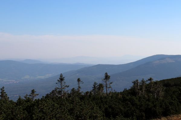 Karpacz, 16.9.2020
Krkonoše, Stříbrný hřeben. Pohled na východ na Tabulovou.
Schlüsselwörter: Karpacz Krkonoše Stříbrný hřeben Sněžka Tabulová