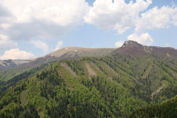 Staré Hory, 2.5.2012
Vrch Klopačka - pohled na Majerovu skalu. Holosečné hospodaření v Národním parku Veľká Fatra.
Mots-clés: Staré Hory vrch Klopačka Veľká Fatra Majerova skala