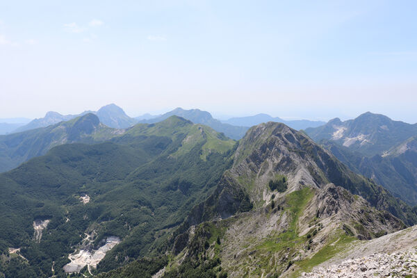 Toscana, Vagli Sotto, Alpi Apuane, 18.6.2023
Pohled z Monte Tambura.
Mots-clés: Toscana Vagli Sotto Alpi Apuane Monte Tambura Anostirus marginatus