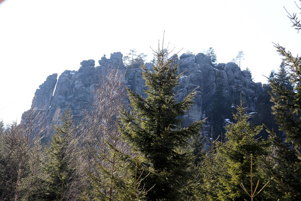 Teplice nad Metují, 14.3.2022
Teplické skály.
Schlüsselwörter: Teplice nad Metují Adršpašsko-teplické skály