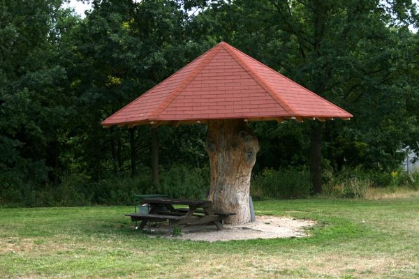 Třebechovice pod Orebem, 14.8.2008
Originální odpočívadlo na okraji Třebechovicko-týnišťského lesního komplexu.  
Schlüsselwörter: Třebechovice pod Orebem