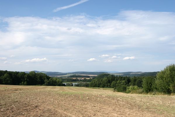 Velký Vřešťov, 19.8.2008
Pohled na Velký Vřešťov od jihu. V pozadí východní hřbet Krkonoš.
Mots-clés: Velký Vřešťov