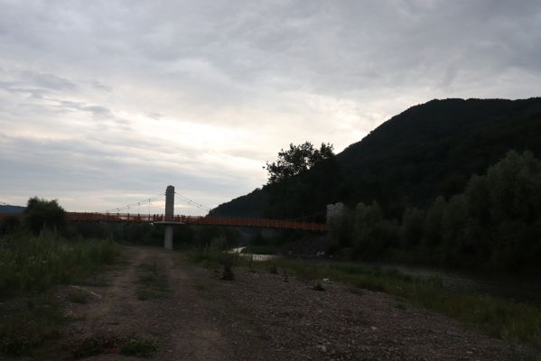 Veľký Šariš, 29.7.2020
Šarišský hradný cyklomost pod Šarišským hradným vrchom. 
Keywords: Veľký Šariš Šarišský hradný cyklomost Torysa