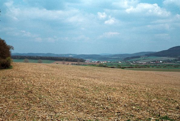 Teplý Vrch - Malá obora, 22.4.2006
Malá obora je les uprostřed v levé polovině snímku. Pohled z východního okraje rezervace Vereš. Malá obora, Čierna obora a Vereš jsou tři důležitá biocentra v okolí Veľkého Blhu. Na jejich zachování a prosperitě je životně závislá praktická ochrana arborikolních druhů tohoto regionu.
Mots-clés: Teplý Vrch Malá obora Limoniscus violaceus Elater ferrugineus Ampedus hjorti cardinalis praeustus quadrisignatus