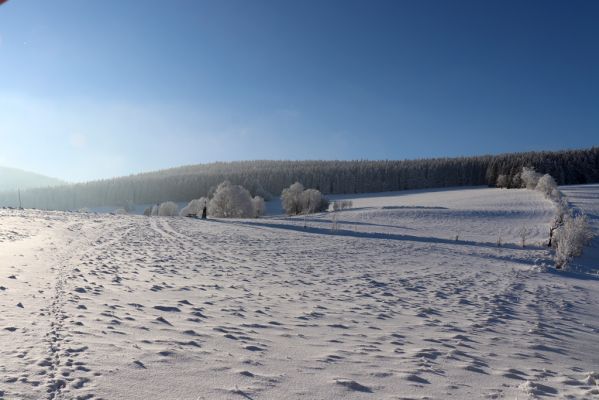 Žacléř, 11.1.2022
Rýchory, Vizov - Röhrichtův kříž.
Schlüsselwörter: Krkonoše Rýchory Žacléř Vizov Röhrichtův kříž