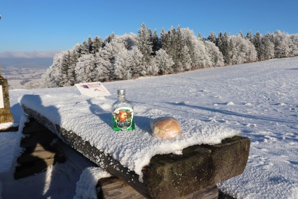 Žacléř, 11.1.2022
Rýchory, Vizov - u Röhrichtova kříže.
Klíčová slova: Krkonoše Rýchory Žacléř Vizov Röhrichtův kříž