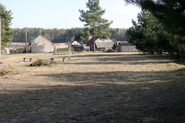 Bohumileč, Zástava, 6.3.2013
Písčiny uprostřed obce jsou zastíněny několika borovicemi.
Klíčová slova: Rokytno Bohumileč Zástava